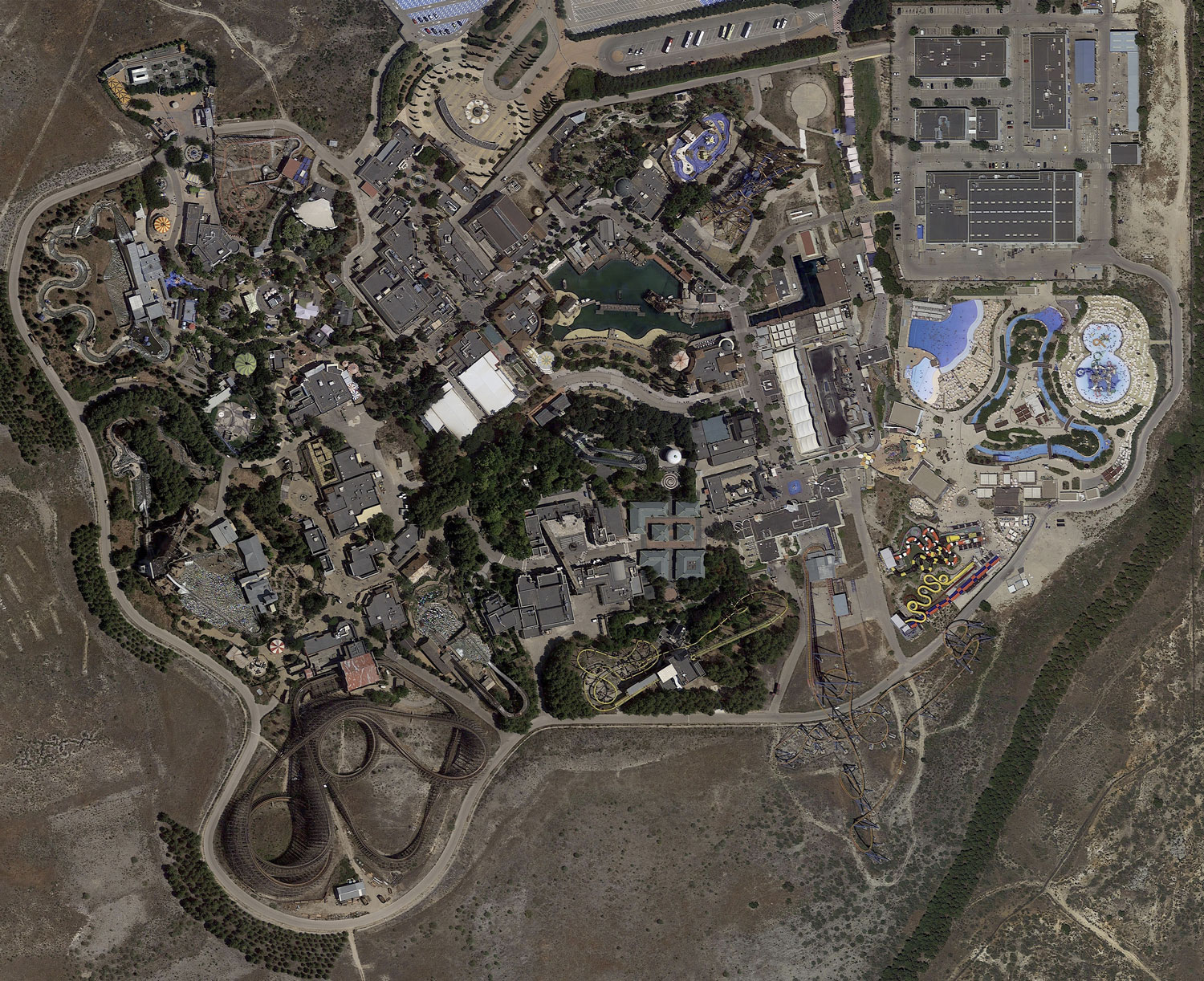 Warner Park before the map